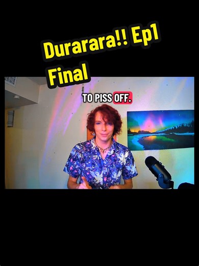 Lets talk all about Durarara Episode 1, Final Part . . . #review #analysis #durarara #animefans #anime