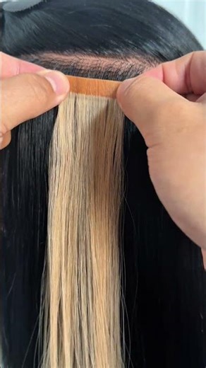 A step-by-step tutorial on how to achieve perfect and secure tape-in ​​hair extensions!