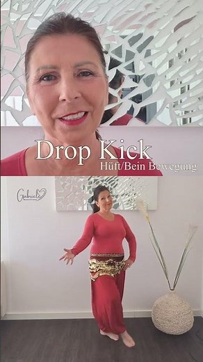 💃 So geht DROP KICK | Bauchtanz für Anfänger