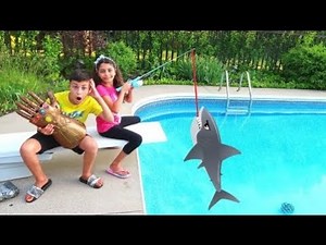 Heidi and Zidane rescue fish toy mission! A cautionary tale in Indonesian