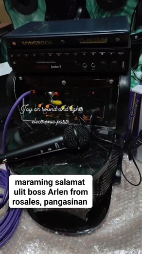 Trending mini videoke | Jay-ar sound and lights electronic parts