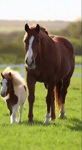 Tiny Mini Horse Antics 😂🐴 | Big Horse Funny Farm Moments