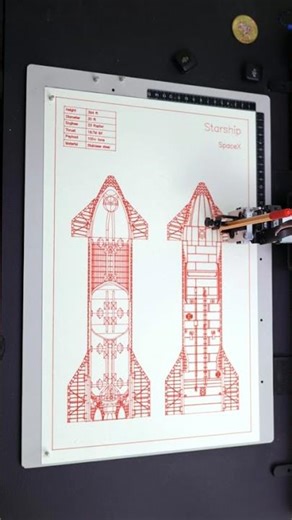 SpaceX Starship Blueprint