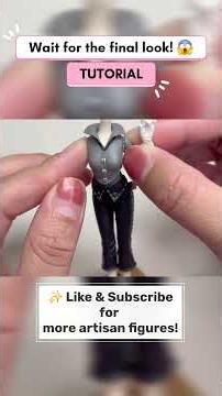 Wait for the Final Look! 😱 Custom Doll Tutorial #shorts