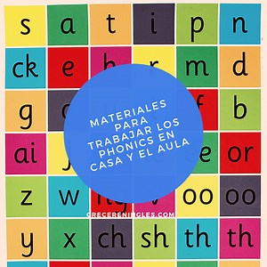 Materiales para trabajar los phonics en casa y el aula - Crecer En Inglés