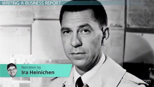Business Report Format, Writing Steps & Examples