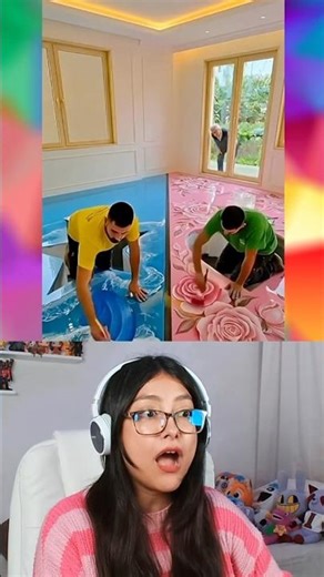 PINK ROOM VS BLUE ROOM @Luxmotionbuilds-c3n #funfacts #humor