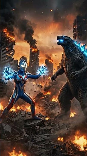 Ultraman Nexus vs Godzilla 🦖⚡ Ultimate Kaiju Battle – Who Would Win? #shorts #short #ultramannexus