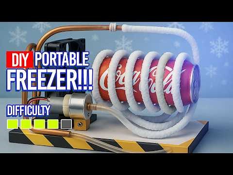 How to Make a Portable Mini Freezer