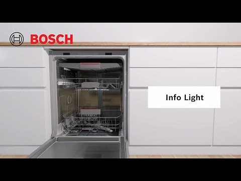 Bosch Dishwasher Features - Info Light