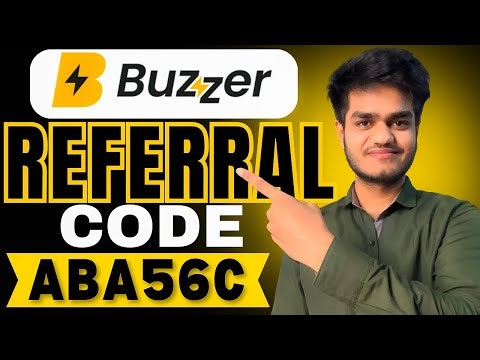 Buzzer App Referral Code : (ABA56C) Get 20% Bonus points | Buzzer App Invite Code