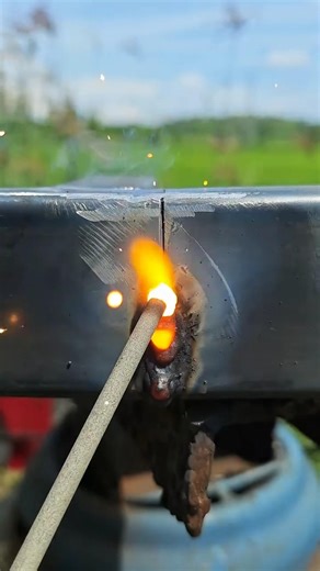 Manual welding technique sharing! #welding #manualwelding #sharingpracticalweldingtechniques