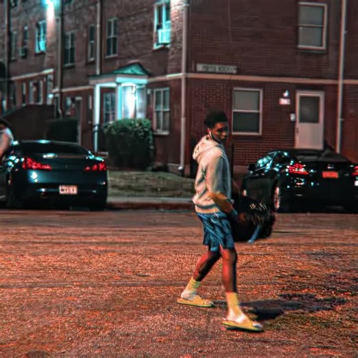 Basketballer leaving the projects #moviescenes #firstperson #storytime