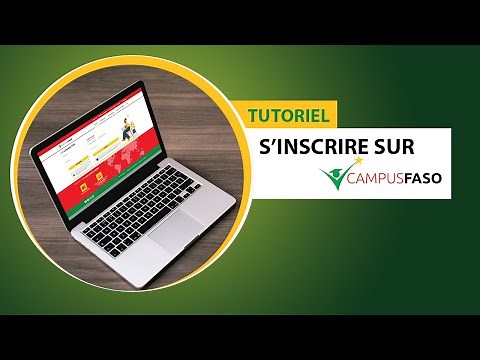 Comment s'inscrire sur CampusFaso