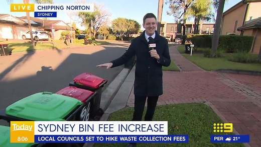 Sydney households are this morning being hit with another cost of living blow with councils now planning to hike bin collection fees. #9Today | WATCH LIVE 5.30am | TODAY