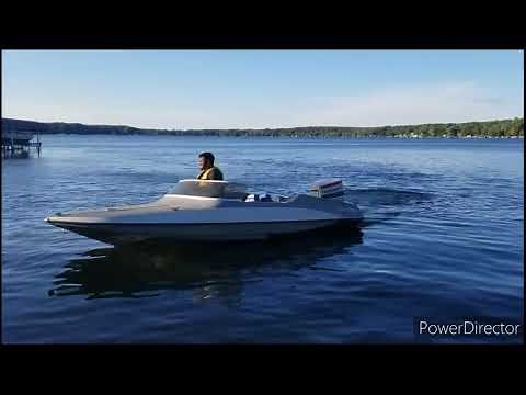 1977 GLASTRON GT150 first time back in the water after 7+ years!!Johnson 140 hp outboard