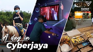 We went from riding a self-driving vehicle to riding a horse, here's a peek at Cyberjaya. | Vulcan Post