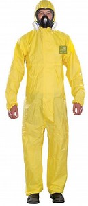 [Hot Item] Chemical Resistant Jumpsuit SMS Coated Protective Clothing Disposable Coverall