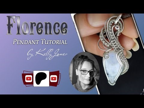 Florence Pendant Tutorial | Kelly J Jewellery.