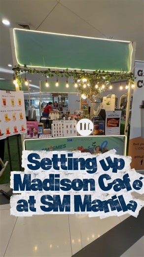 Something exciting is brewing! ✨ From setup to serving smiles, Madison Café is now at SM Manila! Come by, sip your favorites, and feel the Madison vibe — we’re here until November 4, 2025!  #MadisonCafe #CafeVibes #SupportLocal #coffeecart #EventCatering | Madison Café | Facebook