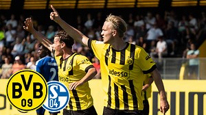 71K views · 2K reactions | Siege gegen die Blauen sind doch immer wieder schön!   Unsere U19 startete gestern perfekt in die neue Saison und gewann das Derby dank einer starken Mannschaftsleistung mit 3:1. Hier sind die Highlights der Partie für Euch.  | Borussia Dortmund | Facebook