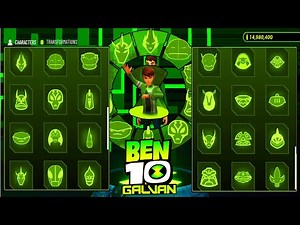This is how you unlock all the aliens, Master Control, and Ultimate Max from Ben 10 Galvan 0.18.1...