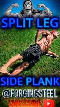 Quadratus Lumborum Exercise - Split Leg Side Plank
