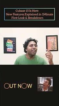 Cubase 15 Is Here 🚀 New Features Explained in 1 Minute First Look 🔥 #cubase #audio