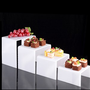 [Hot Item] Acrylic Food Display Stand Cupcake Buffet Dessert Table Decoration Multi-Layer Bufferware Risers