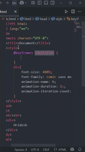HTML & CSS Trick: Rotating Text Animation