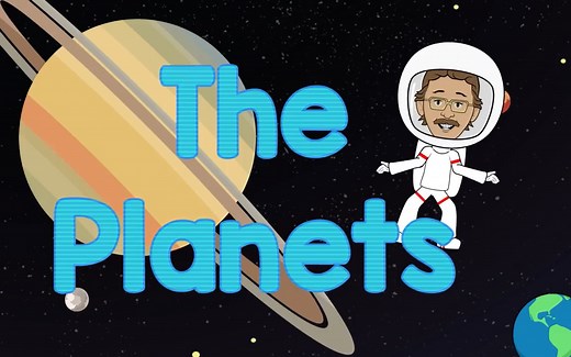 The Eight Planets of the Solar System - Jack Hartmann