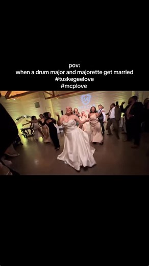 Historically Black Since- HBCU on Instagram: "❤️🐯A Tuskegee band love story turned marriage ! Congratulations to the bride and groom .(🎥 @serinamya ) . . . #hbcugrad #historicallyblacksince #blackexcellence #tuskegeeuniversity #blacklove #hbcu"