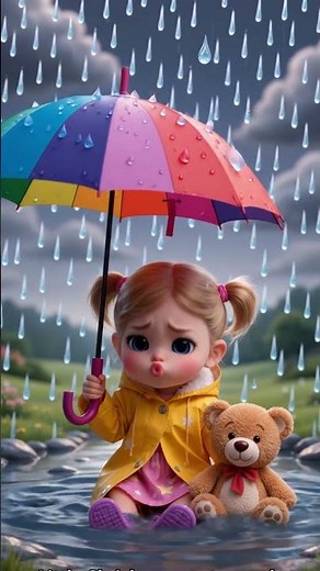 Rain Rain Go Away, Come Again Another Day #kidsrhymes #learnkids #kidssongs