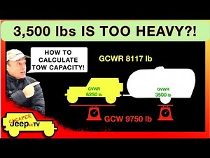 How to Calculate the Tow Capacity for Your Jeep.