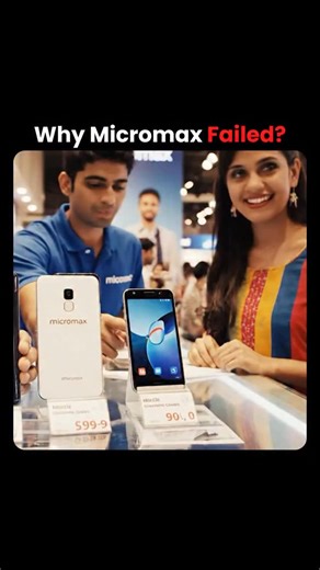 Vinay Vimarsh on Instagram: "Day 7/30 of Marketing Failure Stories: Why Micromax Lost the Smartphone Market In 2014, Micromax was India’s leading smartphone brand. Today, it is almost absent from the market. The common belief is that Chinese competitors replaced Micromax. The deeper reality is that the brand failed to evolve as the market matured. Micromax grew quickly by offering affordable Android smartphones supported by strong advertising and distribution. But smartphones are not one-time pr