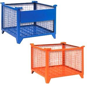 Rigid Wire Containers | Steel Corrugated Containers
