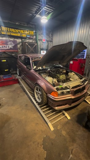 MA-Motorsports on Instagram: "It’s been a battle with this thing honestly but thanks to some awesome folks in the industry we have a good running eco boost powered E36 to take drifting finally. Big thanks to @dr_holden for trying new things and working the dyno, Jake @jem.sport.spec for tuning this thing (snd making the swap parts) and @link_ecu for making the Voodoo G5 ÉCU so we could ditch that problematic stock computer. We ended up making 307WHP on our dyno (approx 350 dyno jet number) and p