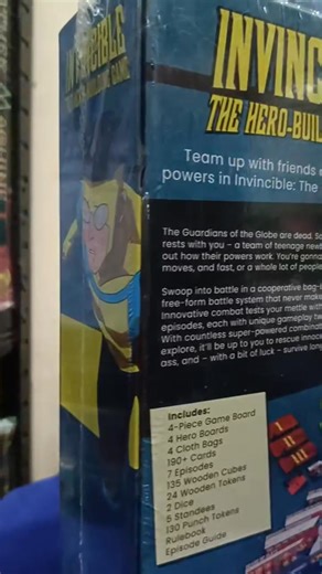 There’s no rest for the wicked or the heroes who face them! Become Atom Eve, Rex Splode, Robot, or Invincible and fight to protect Earth. 🌍 Build your powers, take risks, and learn what it truly means to be Invincible. 🦸‍♂️ Which hero would you choose to save the world? 💥 Shop now at mesaverse.ph #Mesaverse | Mesaverse - Board Games, Hobbies, Toys and Collectibles