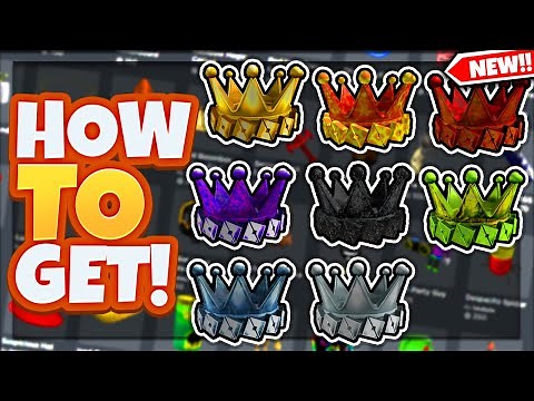 [FREE ITEMS] How To Get All *8* CROWN OF O'S In Roblox!