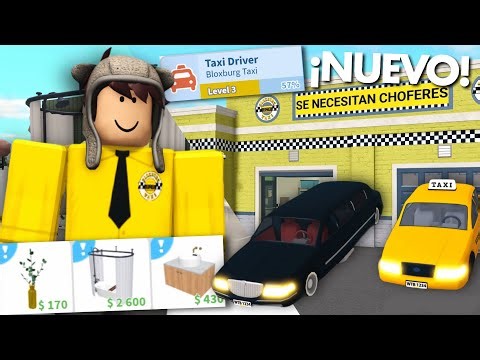 NUEVA ACTUALIZACIÓN DE TAXI EN BLOXBURG! (Nuevo Trabajo, Muebles y Más!)
