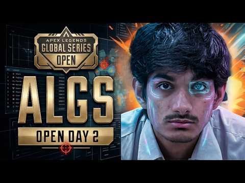 🔴 LIVE | ALGS Open Qualifiers | Day 2 | 10 Minutes Delay | Apex Legends India | @ItsmeRazaLive