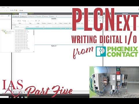 The Phoenix Contact PLCNext - Part 5 - Introducing I/O