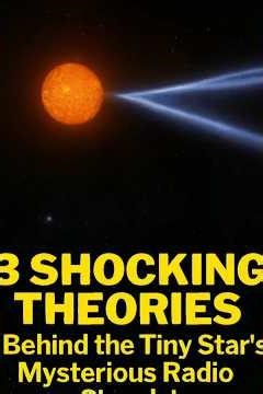 3 SHOCKING THEORIES Behind the Tiny Star's Mysterious Radio Signals! #shorts @uc_munivekt.98
