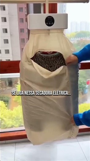 Secador de Roupas Elétrico e Portátil | Economize Tempo Durante o Dia