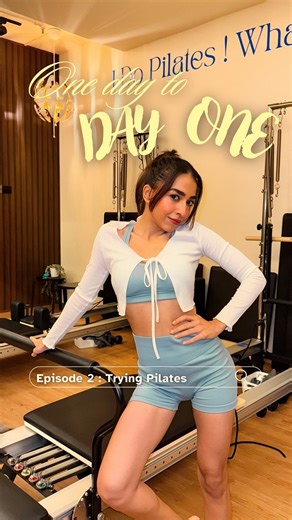 Neha Menghwani on Instagram: "One day...to day ONE - ep 2 and I finally went for pilates ✨ It’s been on mind mind forever but I always wrote it off because I thought it is easy... The truth was very different haha I used the @fclskincare Oatsilk Body Lotion - it’s honestly so hydrating for these dry winter months, and it stayed non-sticky even through the workout at @mindflexpilates This is a series about trying and learning to do new things I’ve always wanted to do and life (EXCUSES 🤥) just go