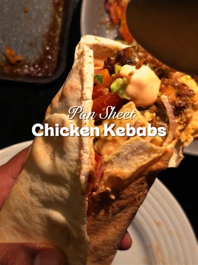 Delicious Sheet Pan Chicken Kebabs Recipe