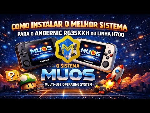 Part 1 - How to install the best system for the Anbernic rg35xxh or h700 MuOs series!
