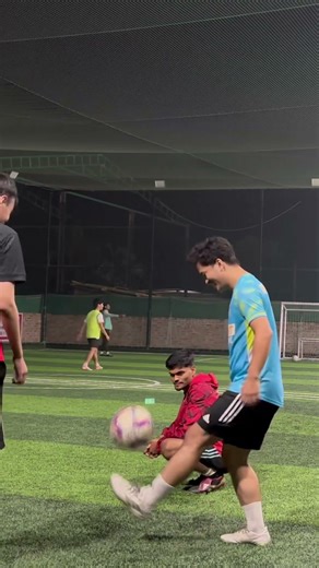Air Elastico 🥶 #footballskills #soccer #footballshorts #footballtricks