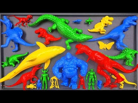 Dinosaurus Jurassic World Dominion : T-rex/ Brachiosaurus/ Skibidi/ Spider-Man/ KingKong/ Godzilla