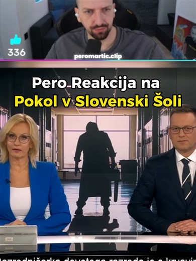 Pero Reakcija na Pokol na Osnovni Šoli😰 ⚠️⚠️TIKTOK This is all fake no ine was harmed or injured during this video⚠️⚠️ #peromartic #slovenia #peroclips #tiktokslovenia🇸🇮
